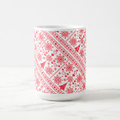 Mug Conception de l'échantillonneur croisé de l'amant (Centre)