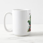 Mug Conception de lecture de ver à livre (Gauche)
