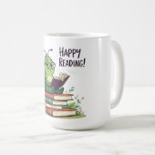 Mug Conception de lecture de vers de livre (Devant droit)