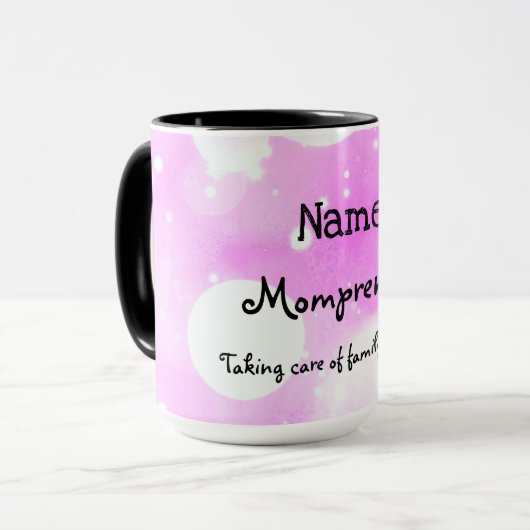 Mug Conception de l'entrepreneur (Devant gauche)