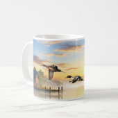 Mug Conception de l'enveloppe numérique de la boîte à  (Devant gauche)