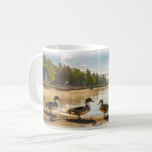 Mug Conception de l'enveloppe numérique de la boîte à  (Devant gauche)