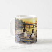 Mug Conception de l'enveloppe numérique de la boîte à  (Devant gauche)