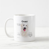 Mug Conception de l'histoire de Kuvasz (Gauche)