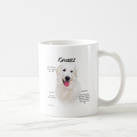 Mug Conception de l'histoire de Kuvasz (Droite)