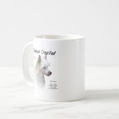 Mug Conception de l'histoire de la crête chinoise (pou (Devant gauche)