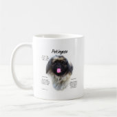 Mug Conception de l'histoire de Pekingese (Gauche)