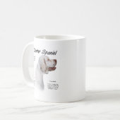 Mug Conception de l'historique de l'espagnol de chiffo (Devant gauche)