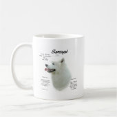Mug Conception de l'historique Samoyed (Gauche)