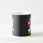 Mug Conception de licorne arc-en-ciel Catch (Centre)
