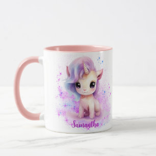 Mug Conception de licorne personnalisée