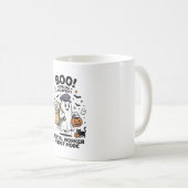Mug Conception de livraison d'Halloween en mode fantôm (Devant droit)
