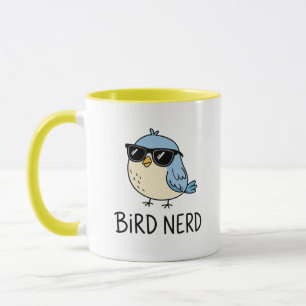 Mug Conception de l'observation des oiseaux Kawaii