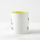 Mug Conception de l'observation des oiseaux Kawaii (Centre)