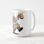 Mug Conception de logo Ale & Gravy avec un joyeux chef (Devant droit)