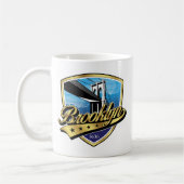 Mug Conception de logo Brooklyn Gold Swoosh (Gauche)