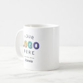 Mug Conception de logo de marque personnalisé (Devant gauche)