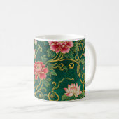 Mug Conception de lotus chinois (Devant droit)