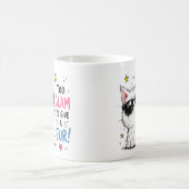 Mug Conception de lunettes de soleil pour chat cool (Centre)