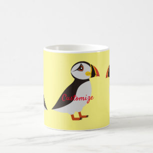 Mug Conception de macareux de l'Atlantique Cute Thunde