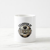 Mug Conception de maillot de champion de balle de foot (Centre)