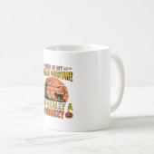 Mug Conception de maillot de costume humain singe drôl (Devant droit)