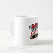 Mug Conception de maillot de course pour papa alimenté (Devant gauche)