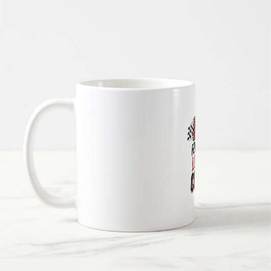Mug Conception de maillot de course pour papa alimenté (Gauche)