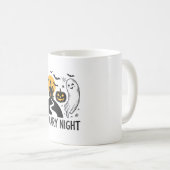 Mug Conception de maison hantée Halloween de nuit effr (Devant droit)