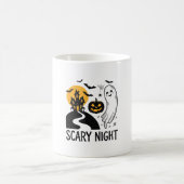 Mug Conception de maison hantée Halloween de nuit effr (Centre)
