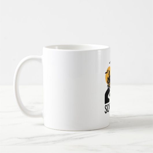Mug Conception de maison hantée Halloween de nuit effr (Gauche)