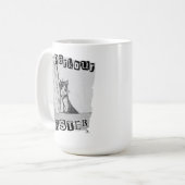 Mug Conception de maître de parkour épique Punk drôle (Devant gauche)