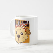 Mug Conception de maman Morkie (Devant gauche)