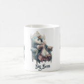 Mug Conception de manchot Big Boss Winter (Centre)