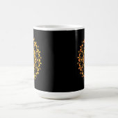 Mug Conception de mandala unique doré-95747 (Centre)