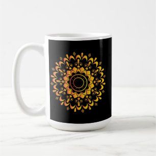 Mug Conception de mandala unique doré-95747