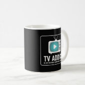 Mug Conception de Marathon en cours Ne pas déranger l' (Devant droit)