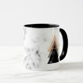 Mug Conception de marbre en pastel d'impression (Devant droit)