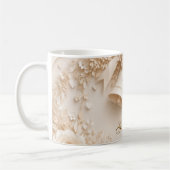 Mug Conception de mariage élégante avec cloches et ros (Gauche)