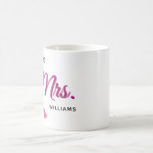 Mug Conception de mariage personnalisée Future Mrs (Centre)