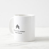 Mug Conception de marque d'agent immobilier moderne (Devant gauche)