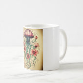 Mug "Conception de méduse | L'Art Océanique (Devant droit)