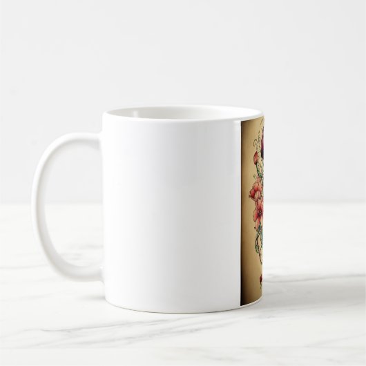 Mug "Conception de méduse | L'Art Océanique (Gauche)
