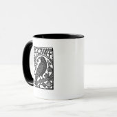 Mug Conception de mème de dicton drôle de corbeau F Ca (Devant gauche)