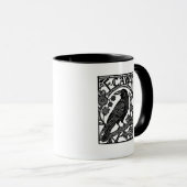 Mug Conception de mème de dicton drôle de corbeau F Ca (Devant droit)