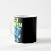 Mug Conception de mème de Noël 67 Drôle Six Sept Mains (Devant gauche)