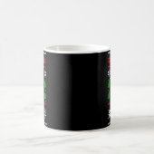 Mug Conception de mème de Noël laid 67 Drôle Six Sept (Centre)