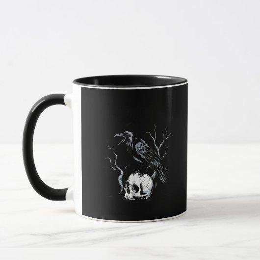 Mug Conception de mème d'humour de l'oiseau drôle F-Ca (Gauche)