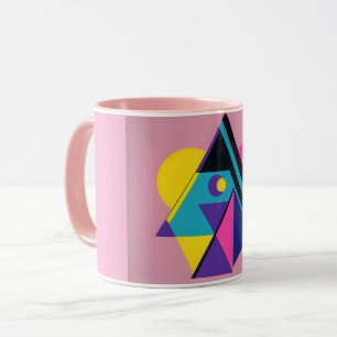 Mug Conception de Memphis de l'habitation