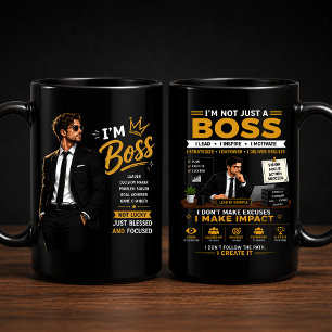 Mug Conception de mentalité de patron Graphique de l